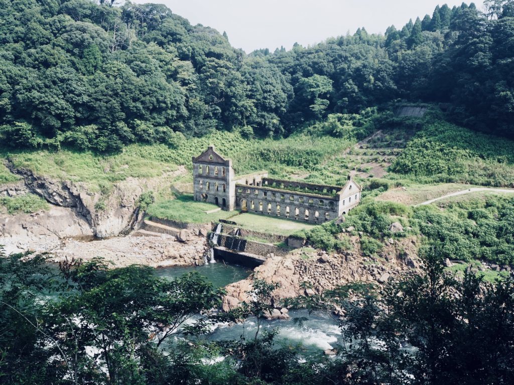 伊佐市_曽木発電所遺構_外観_ツアー_展望台