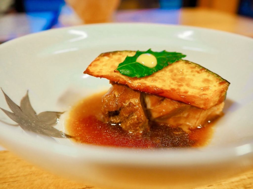 伊佐市_牧場民宿レストラン 和(のどか)_角煮