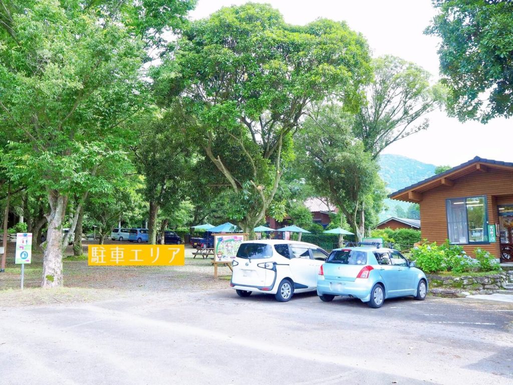 伊佐市_ブルーベリー観光農園_駐車場