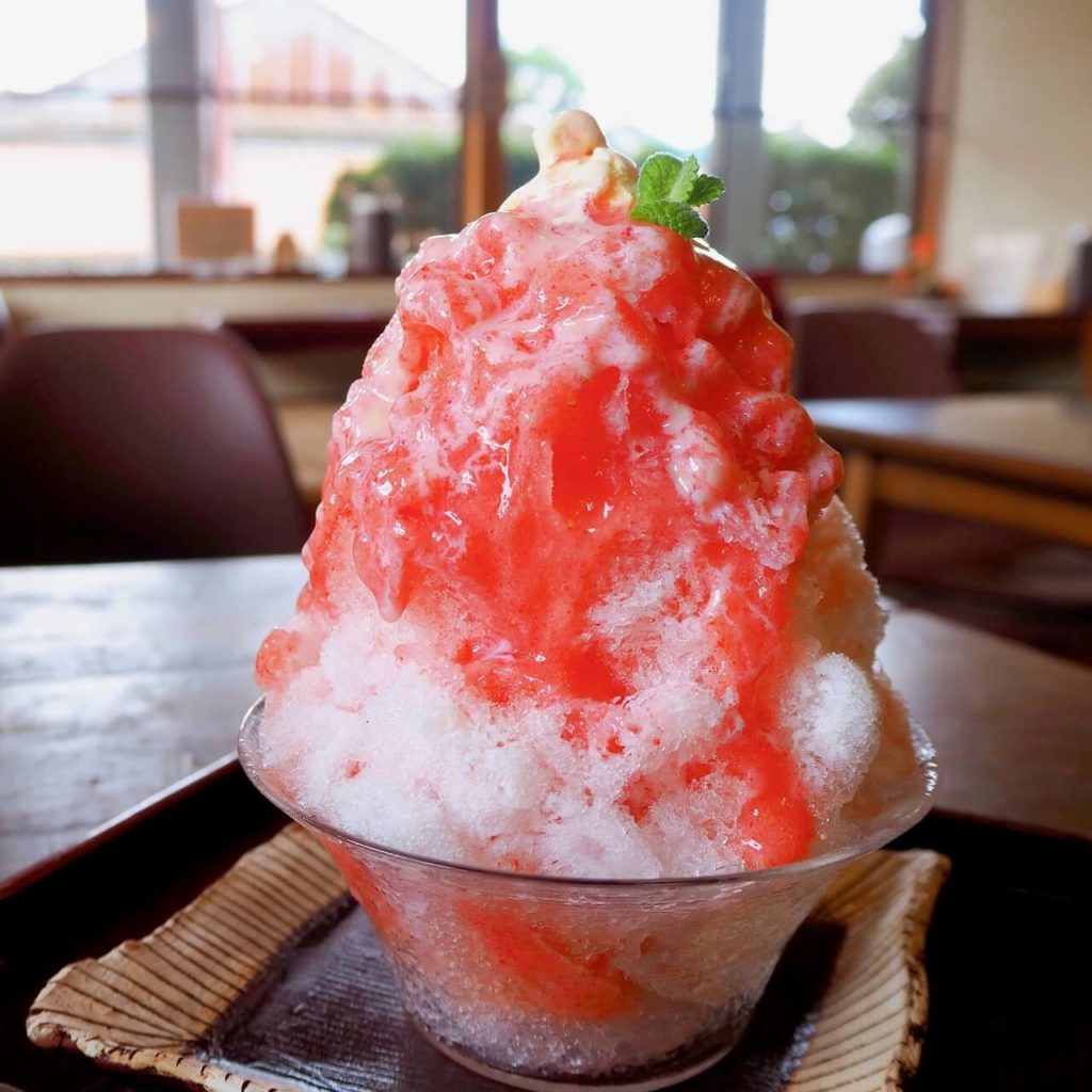 伊佐市_さつまや食堂_かき氷