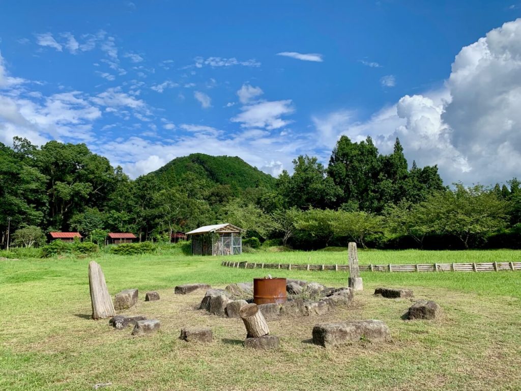 伊佐市_十曽青少年旅行村_キャンプファイヤー