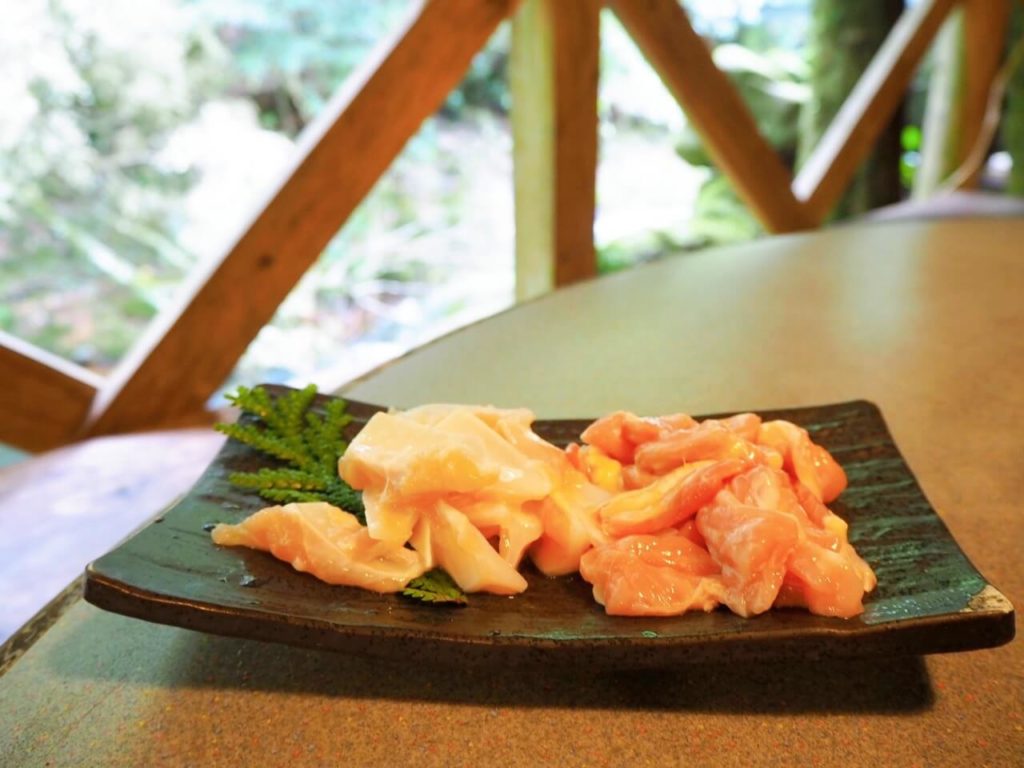 伊佐市_そうめん流し_奈加夢羅（なかむら）_せせり_なんこつ