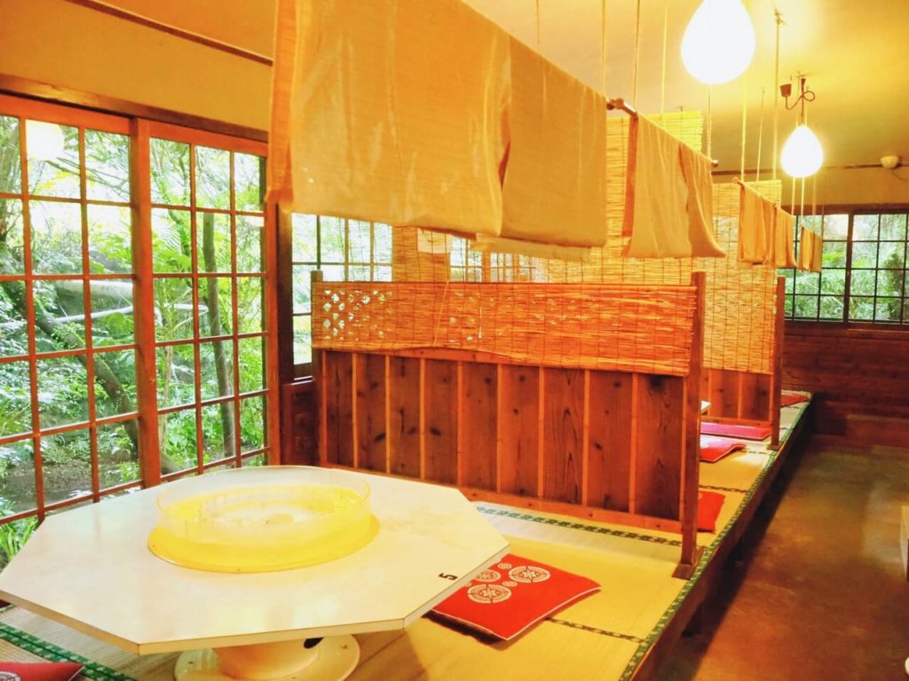 伊佐市_そうめん流し_奈加夢羅（なかむら）_店内