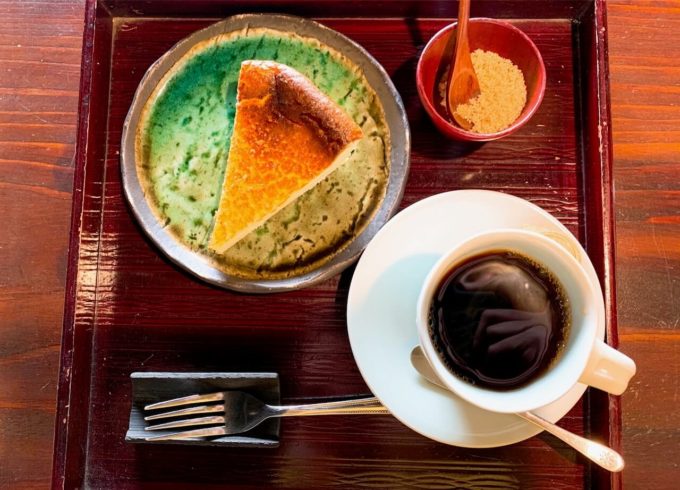 馬舎　ケーキセット