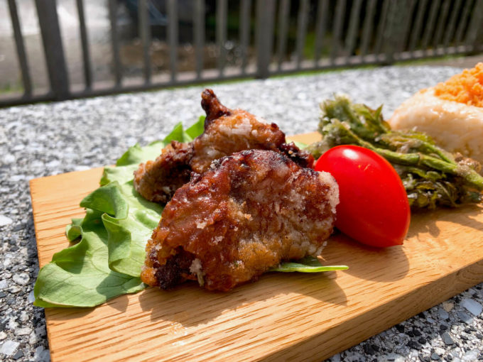 アウトドアジビエランチ