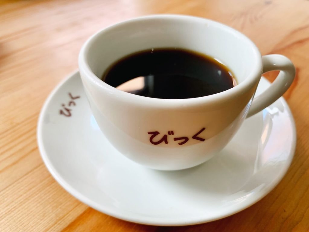 伊佐市_喫茶びっく_コーヒーカップ