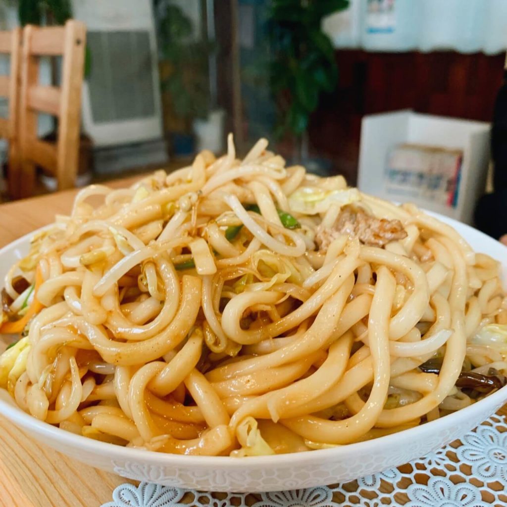 伊佐市_喫茶びっく_焼うどん