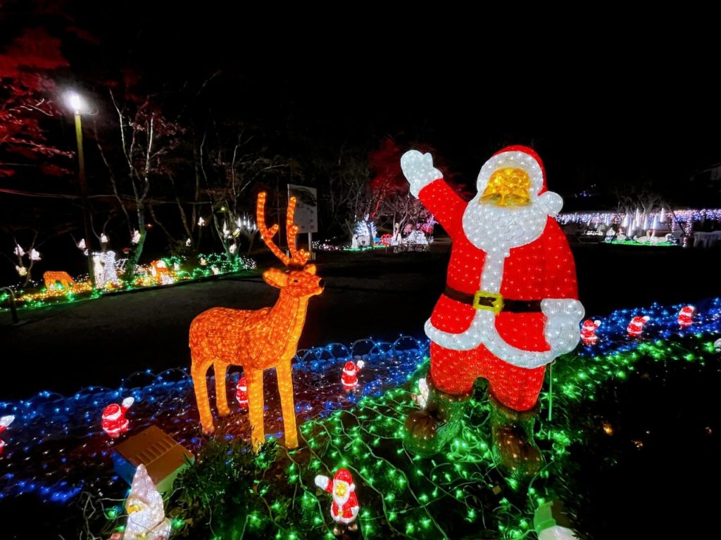 鹿児島県伊佐市_イルミネーション_曽木の滝公園