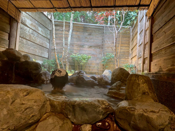 針持温泉露天風呂