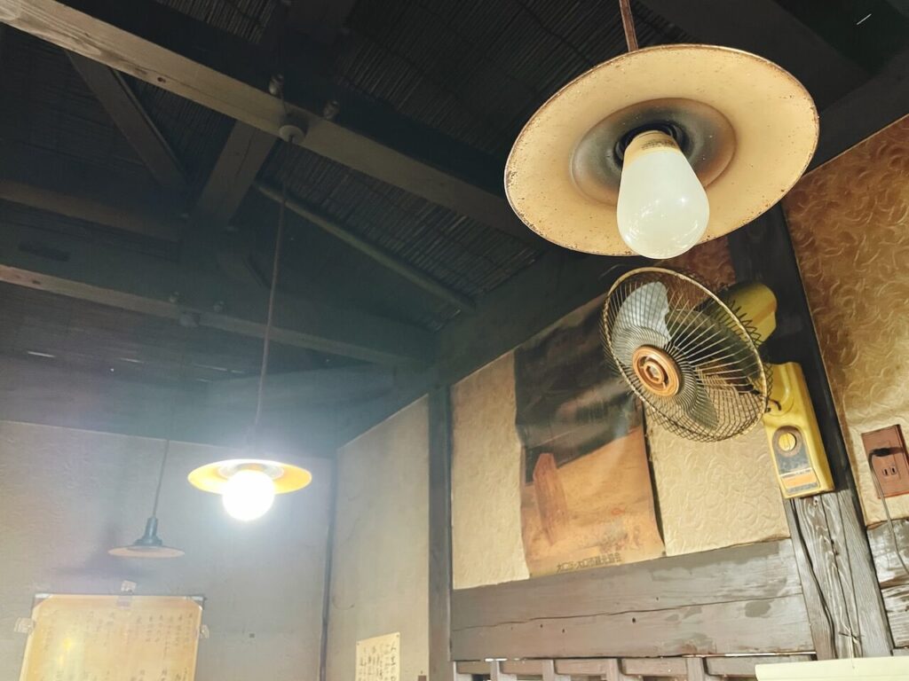曽木の滝そば庵_電灯