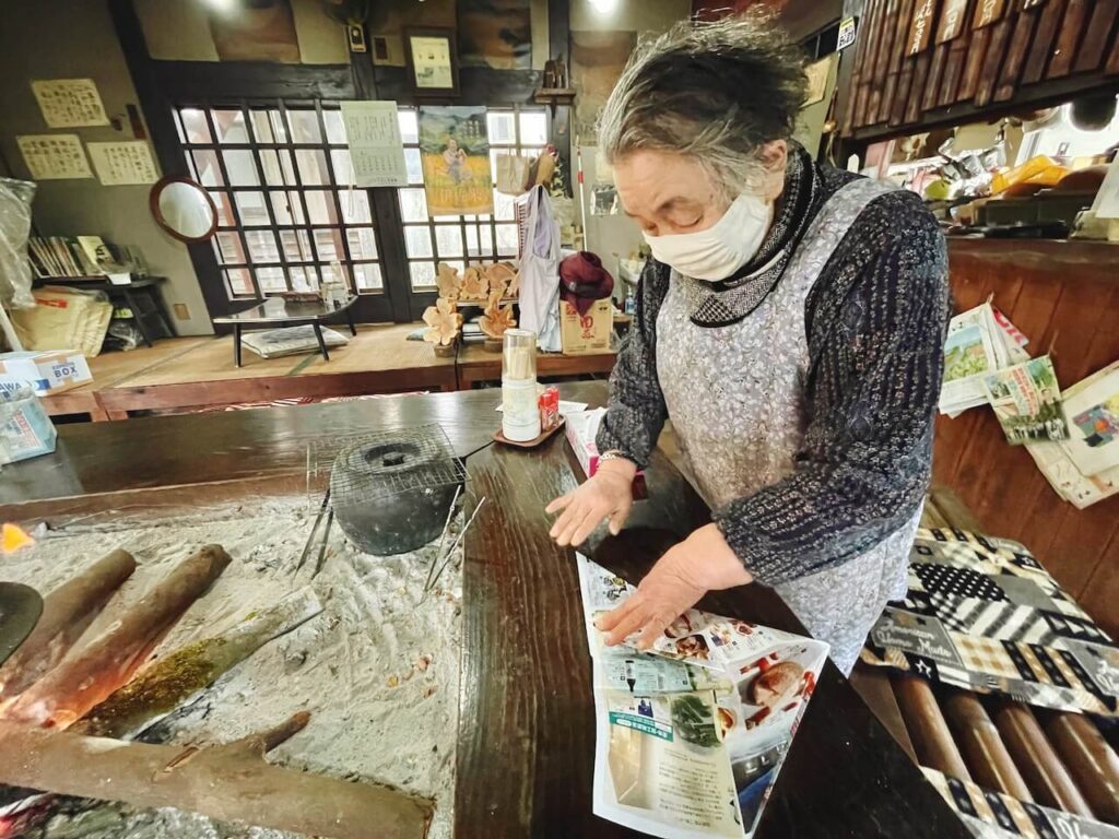 曽木の滝そば庵_ゴミ箱の作り方
