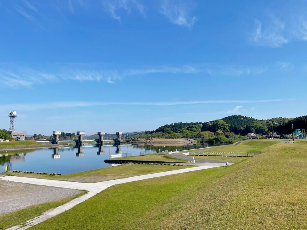 川内川_SUP_伊佐市菱刈カヌー競技場