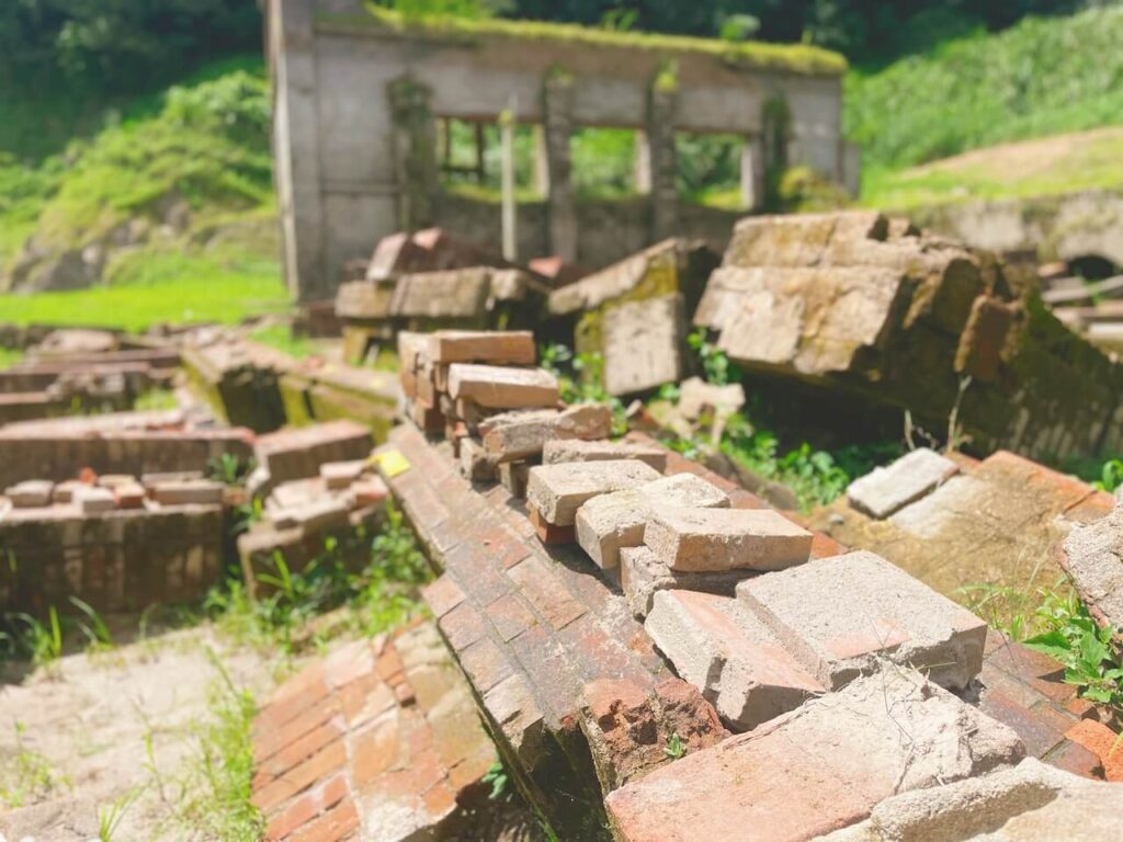 曽木発電所遺構_見学ツアー_中の様子