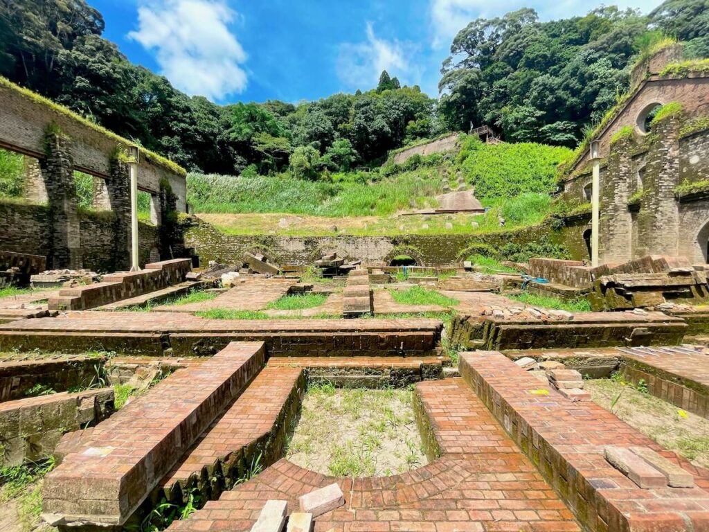 曽木発電所遺構_見学ツアー_中の様子