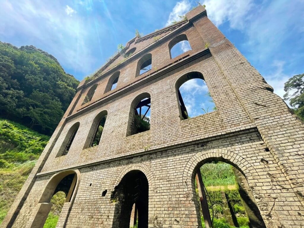曽木発電所遺構_見学ツアー_外壁