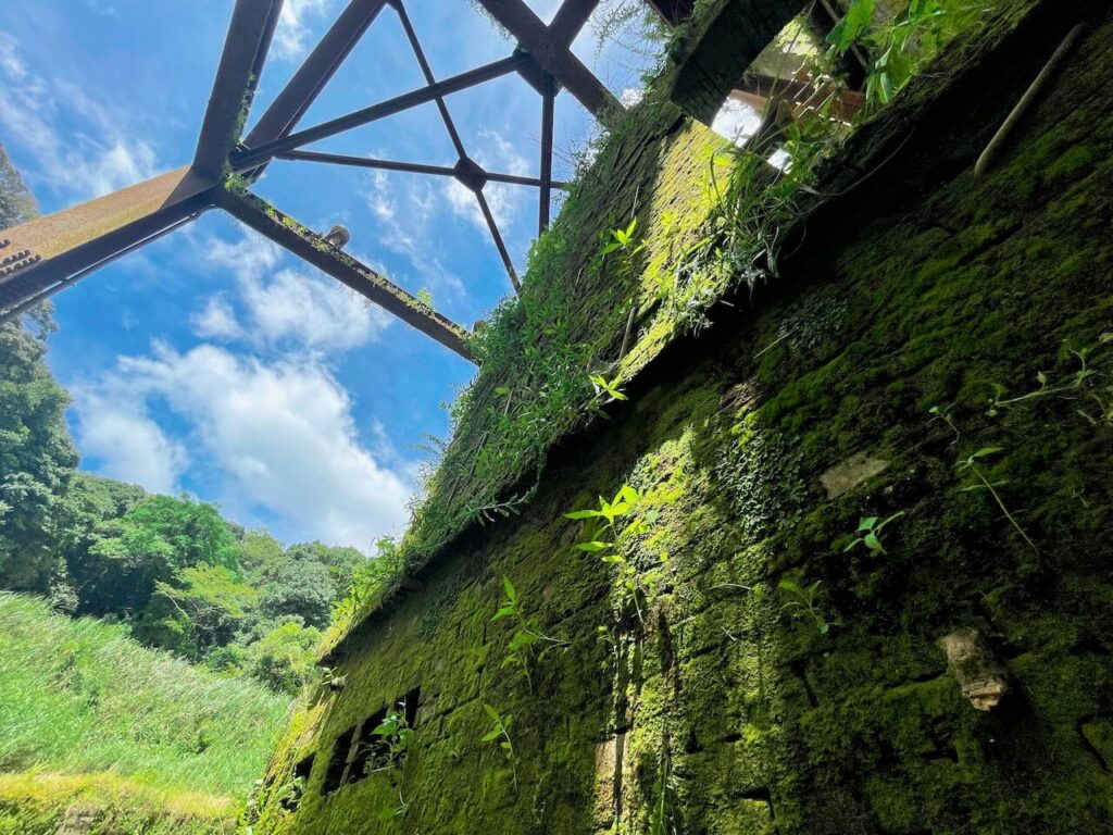 曽木発電所遺構_見学ツアー_中の様子
