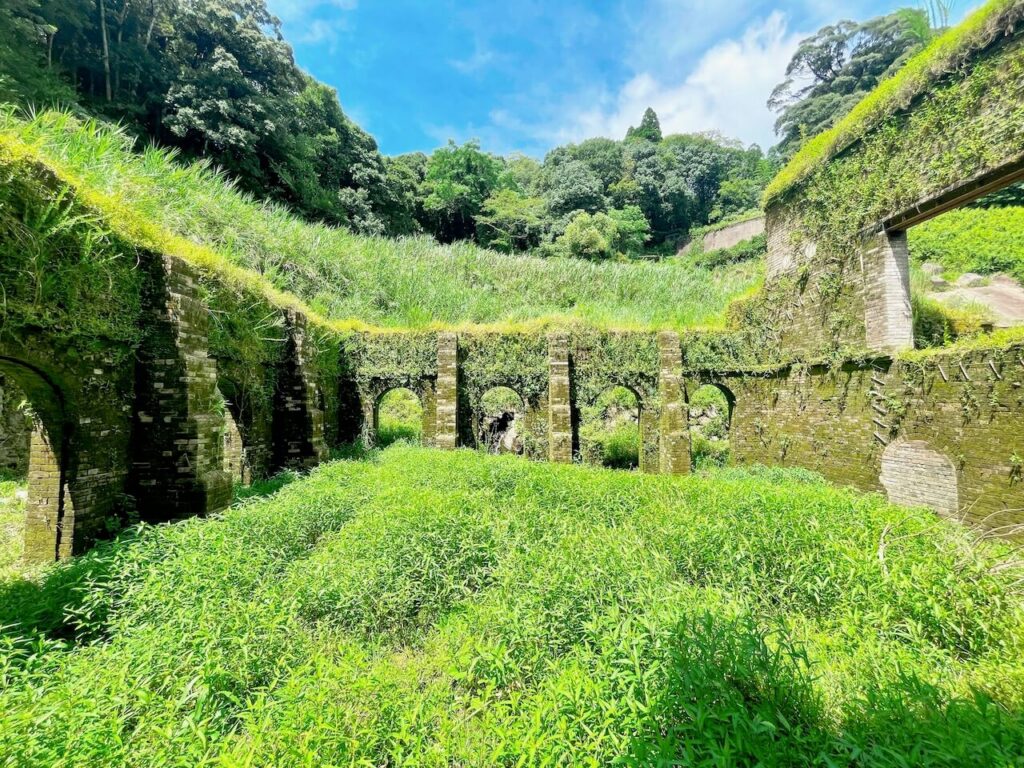 曽木発電所遺構_見学ツアー_中の様子