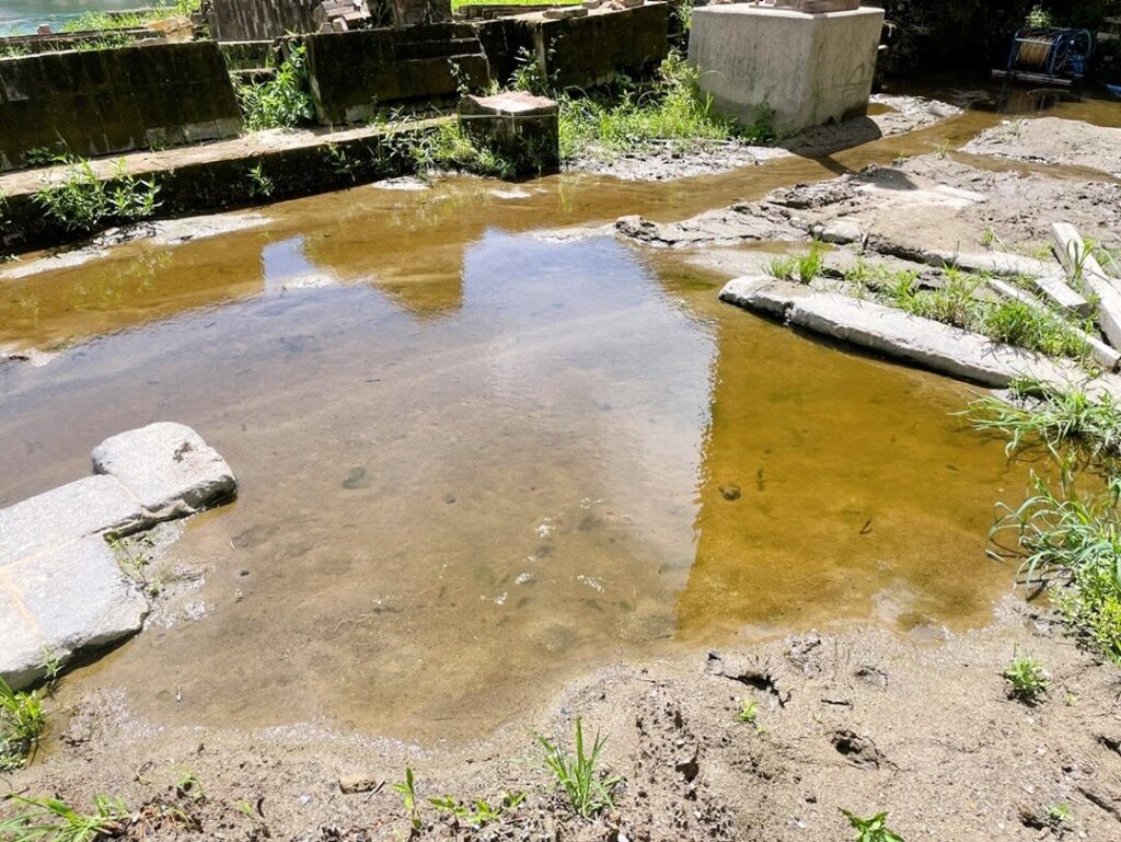 曽木発電所遺構_見学ツアー_中の様子