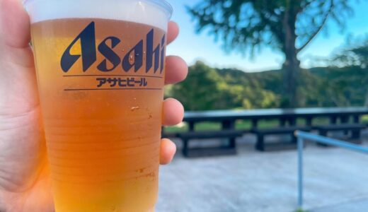 曽木の滝_ビアガーデン_野草庵ガーデン響_生ビール