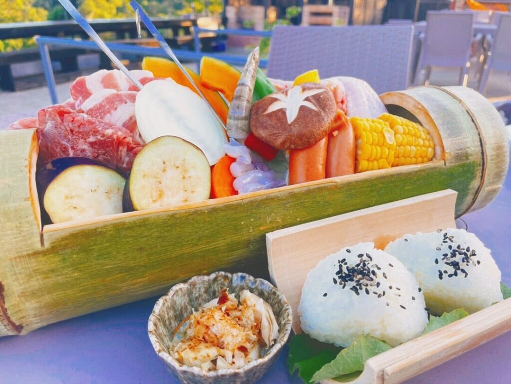 曽木の滝_ビアガーデン_野草庵ガーデン響_BBQ内容