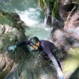 鹿児島県伊佐市 奥十曽渓谷 十曽川 沢登りの様子