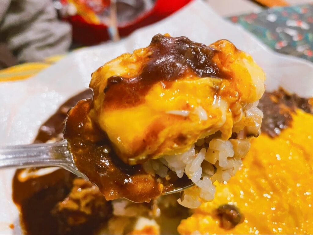 鹿児島県伊佐市 Restaurant＆Bar融合 ランチメニュー ふわトロオムハヤシランチ
