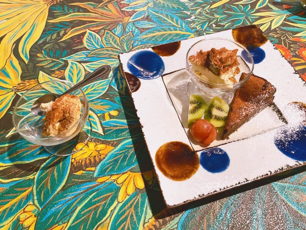鹿児島県伊佐市 Restaurant＆Bar融合 ランチメニュー ふわトロオムハヤシランチ デザート