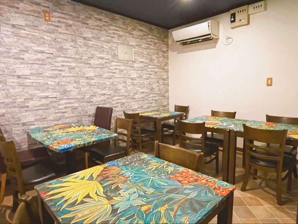 鹿児島県伊佐市 Restaurant＆Bar融合 テーブル席
