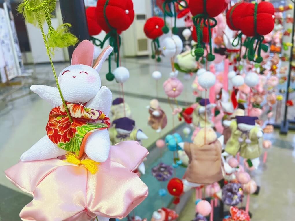 鹿児島県伊佐市_ひな祭り_福飾り_福かざり_大口ふれあいセンター