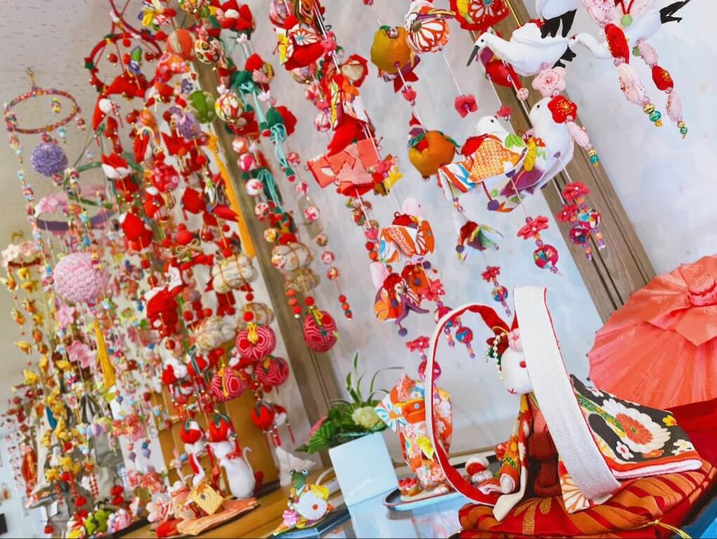鹿児島県伊佐市_ひな祭り_福飾り_福かざり_ファッションプラザマルミ屋