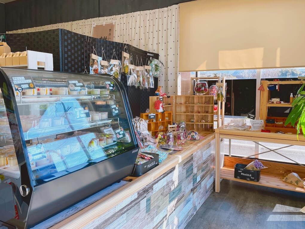 鹿児島県伊佐市_手作りプリン雑貨_flowerstingray_店内