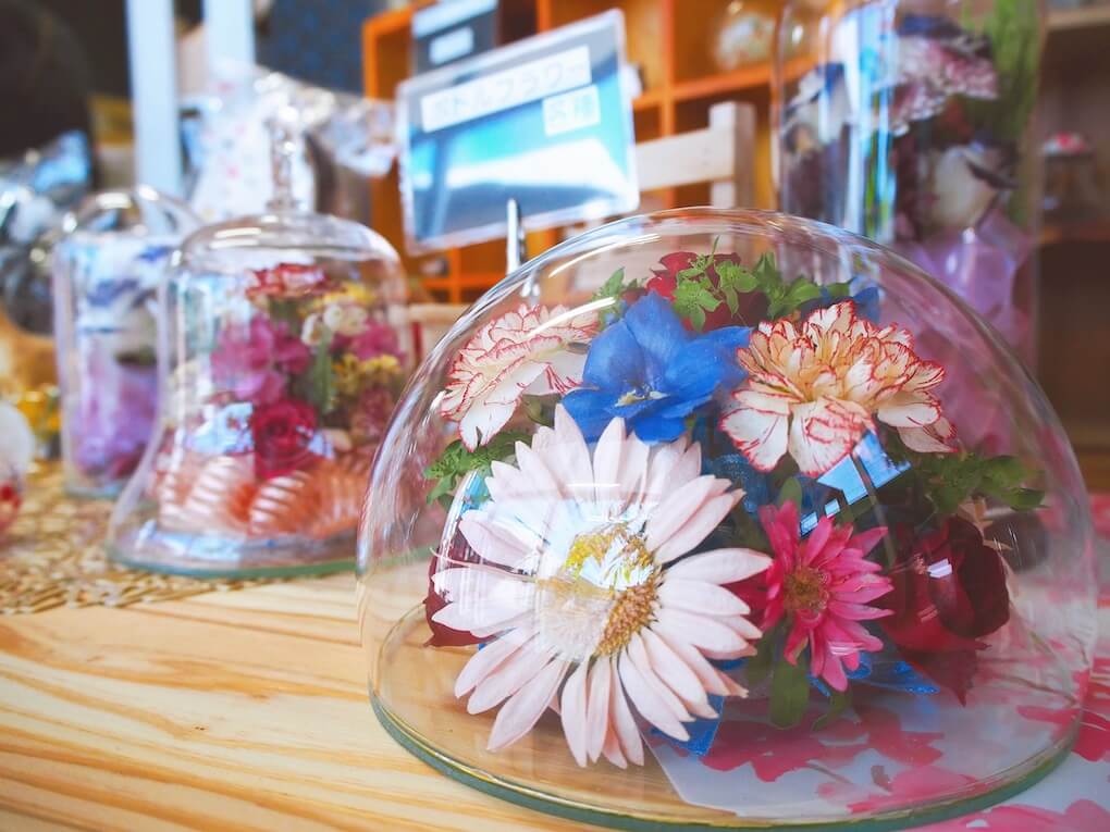 鹿児島県伊佐市_手作りプリン雑貨_flowerstingray_ボトルフラワー