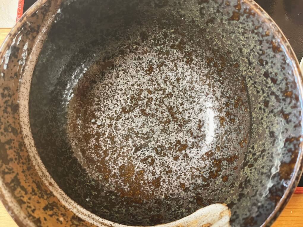 鹿児島県伊佐市_うどん蕎麦_柚子乃花_柚子の花_空っぽの器