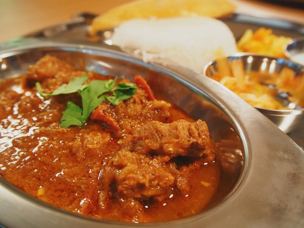 鹿児島県伊佐市_南インドカレー_スパイスカレー_南天竺屋（みなみてんじくや）_メニュー_カレーランチ