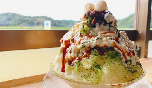 【雪のかき氷店】湯之尾温泉街でフワッフワのかき氷を食べて涼んできたよ