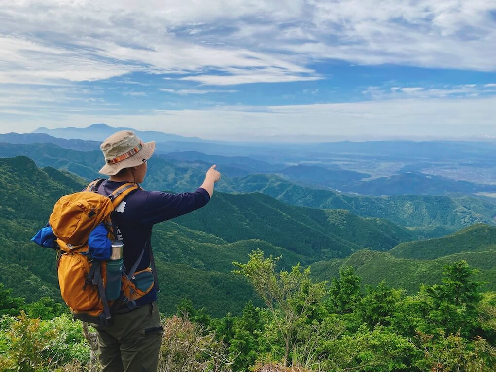 鹿児島県伊佐市_十曽岳登山_第二展望所からの景色