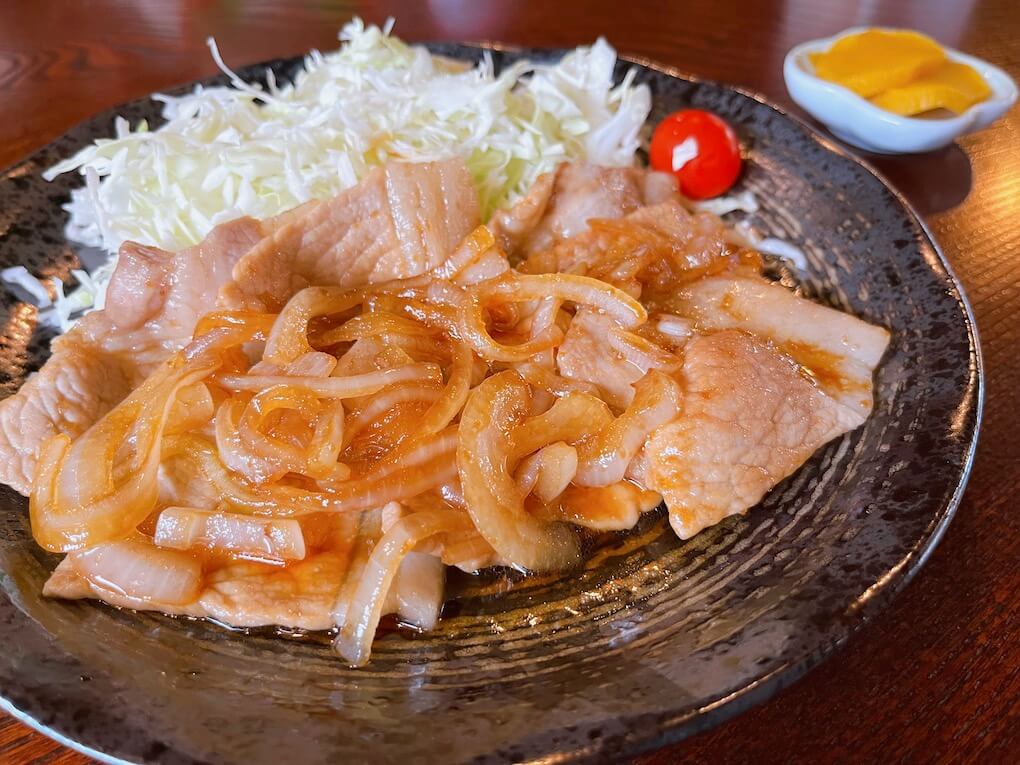 鹿児島県伊佐市_もち工房カフェとどろき庵_黒豚定食