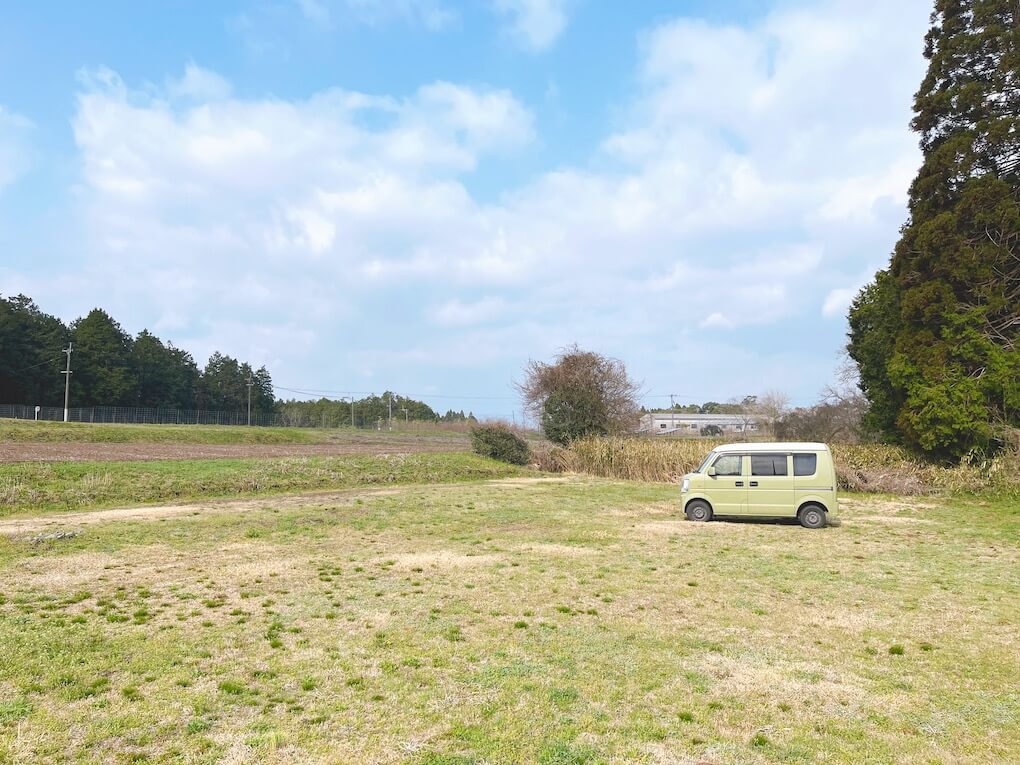 伊佐市_たかくまソロライダーズ野営場_直火フリーサイトの朝