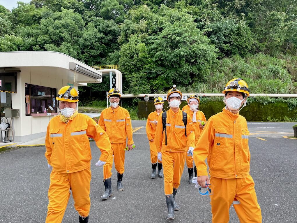 伊佐市_住友金属鉱山株式会社菱刈鉱山_見学後の様子