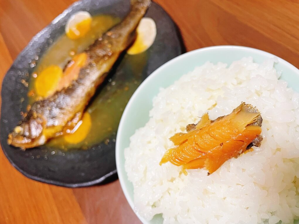 伊佐市の新特産「ニジマスみそ焼き」